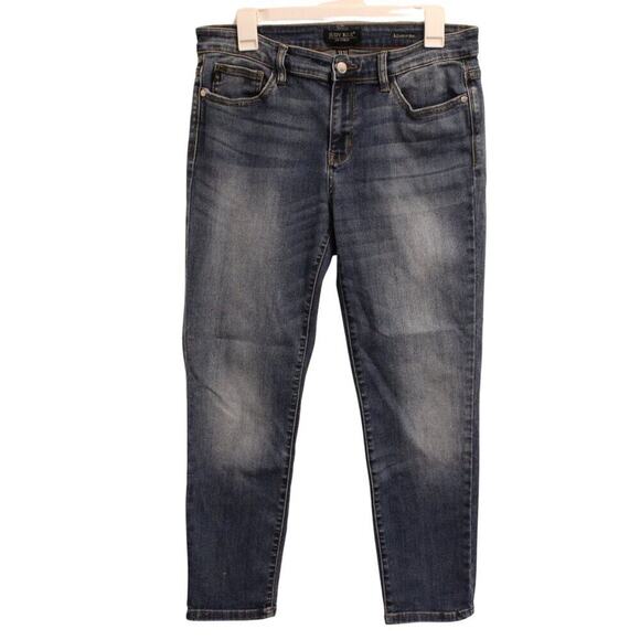 Judy Blue Women's Jeans Size 13/31 Stretch Denim Mid-Rise Slim Fit Blue - Picture 1 of 10
